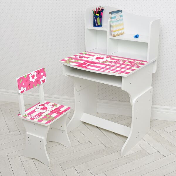 

Парта Bambi 904-143 White / Pink (904-143)