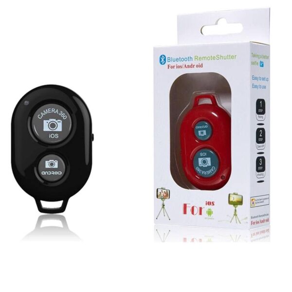 

Беспроводной bluetooth пульт для камеры смартфона. Селфи-кнопка.Android, iOS