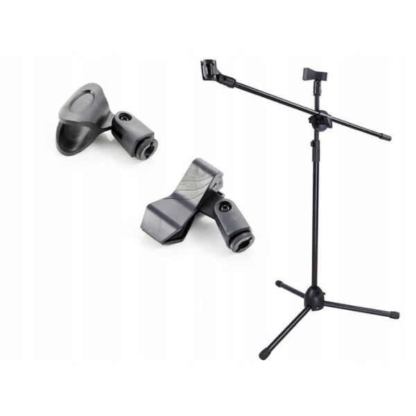 

Профессиональная стойка для микрофона журавль (напольная)