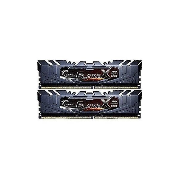 

G.Skill 16 GB (2x8GB) DDR4 3200 MHz Flare X Black (F4-3200C14D-16GFX)