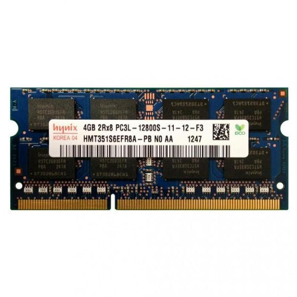 

SK hynix 4 GB SO-DIMM DDR3L 1600 MHz (HMT351S6EFR8A-PB)