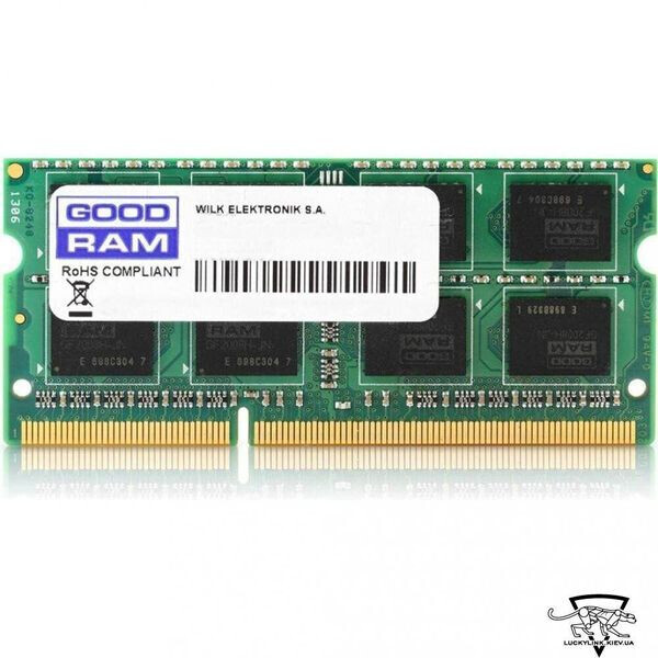 

GOODRAM 4 GB SO-DIMM DDR3L 1600 MHz (GR1600S3V64L11S/4G)