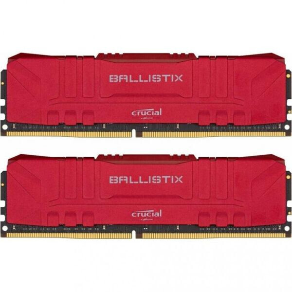 

Crucial 16 GB (2x8GB) DDR4 2666 MHz Ballistix Red (BL2K8G26C16U4R)