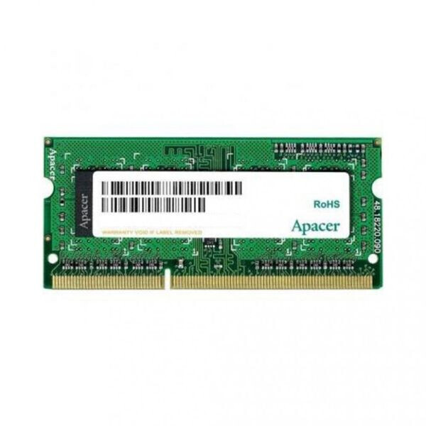 

Apacer 4 GB SO-DIMM DDR3 1333 MHz (AS04GFA33C9QBGC)