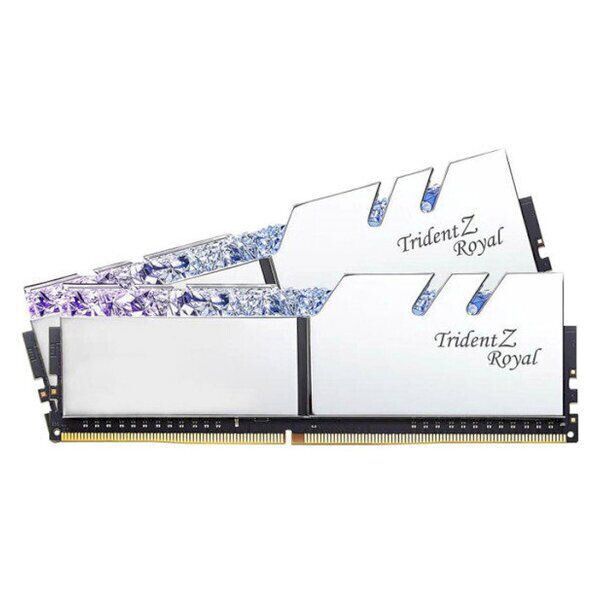 

G.Skill 32 GB (2x16GB) DDR4 3200 MHz Trident Z Royal Silver (F4-3200C16D-32GTRS)