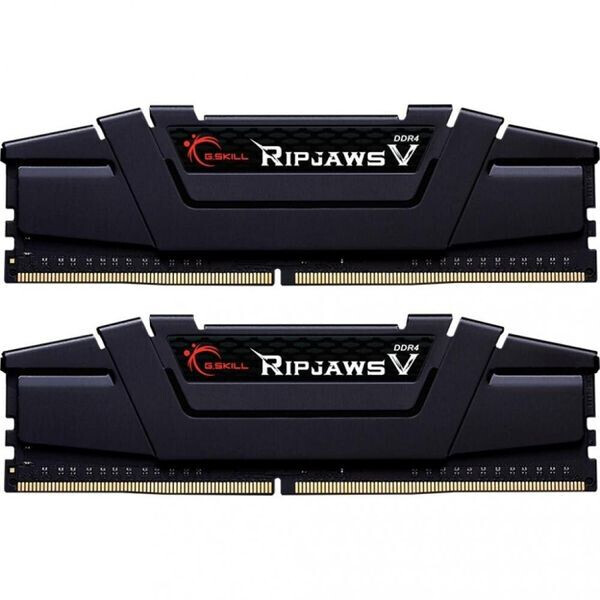 

G.Skill 32 GB (2x16GB) DDR4 3600 MHz Ripjaws V Classic Black (F4-3600C18D-32GVK)