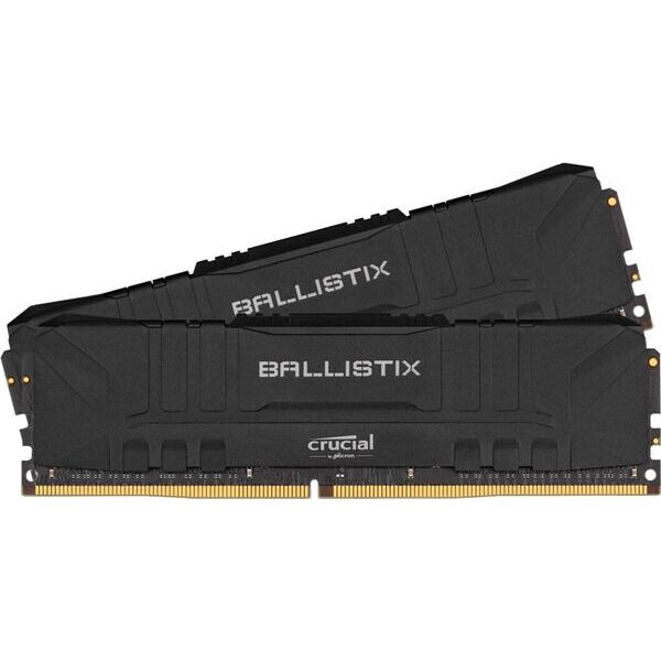 

Crucial 16 GB (2x8GB) DDR4 3200 MHz Ballistix Black (BL2K8G32C16U4B)