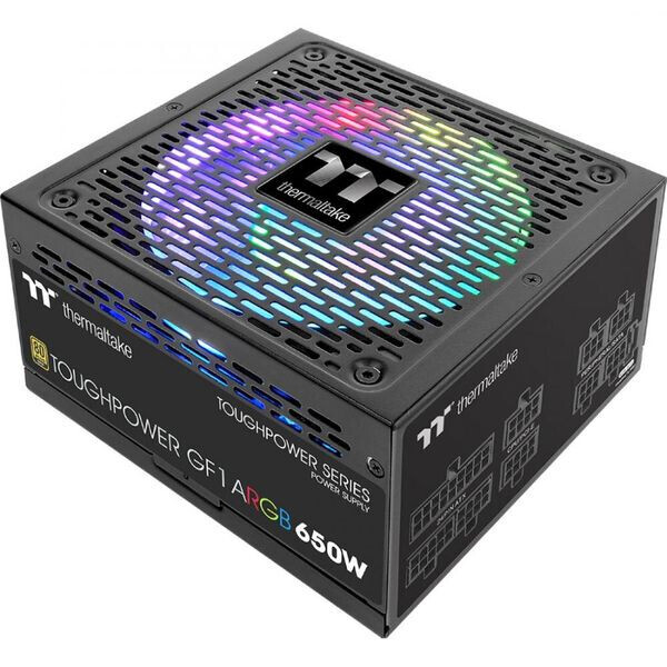 

Thermaltake Toughpower GF1 ARGB 650W (PS-TPD-0650F3FAGE-1)