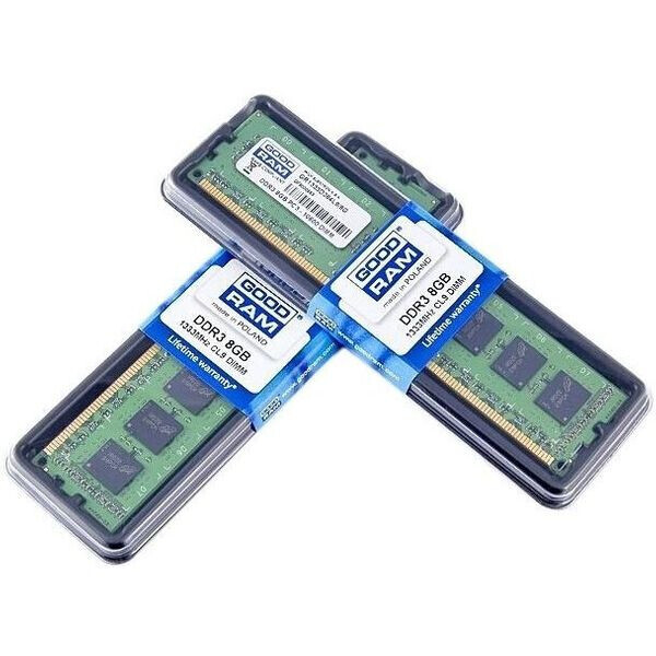 

GOODRAM 8 GB DDR3 1333 MHz (GR1333D364L9/8G)