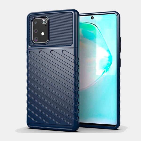 

Чехол Lenuo Thunder для Samsung Galaxy S10 Lite G770F Navy Blue