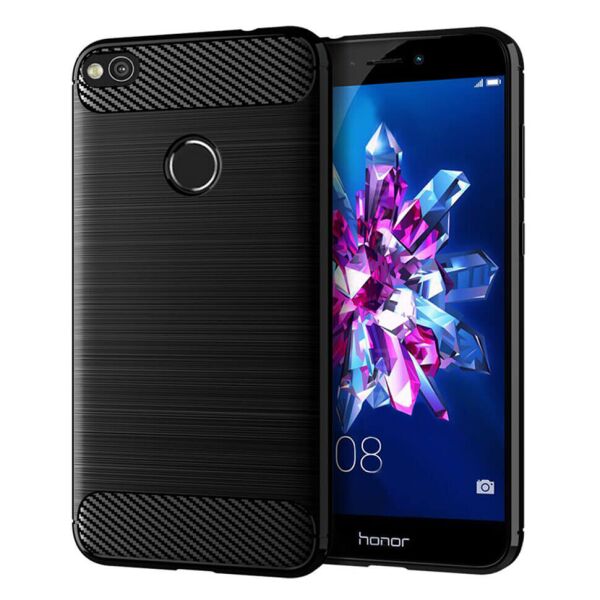

Чехол Lenuo Carbon Fiber для Honor 8 Lite Black