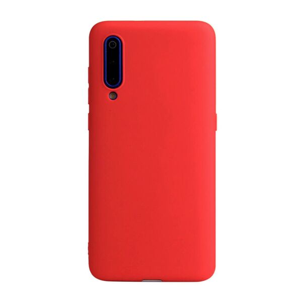 

Накладка Shell Liquid Silicone для Xiaomi Mi 9 SE Red