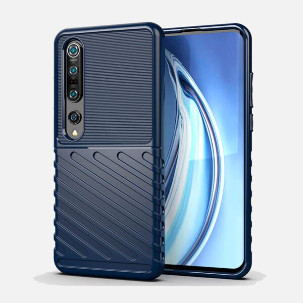 

Чехол Lenuo Thunder для Xiaomi Mi 10 Pro Navy Blue