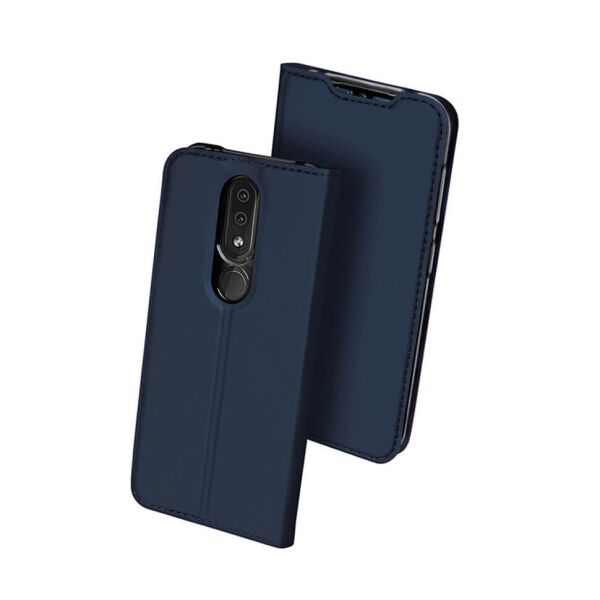 

Чехол-книжка Dux Ducis Skin Pro для Nokia 4.2 Темно-синяя