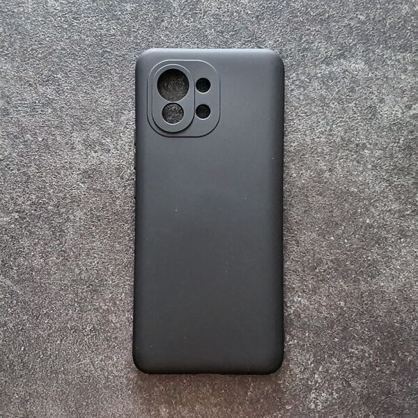 

Чехол Liquid Silicone Cover для Xiaomi Mi 11 Black
