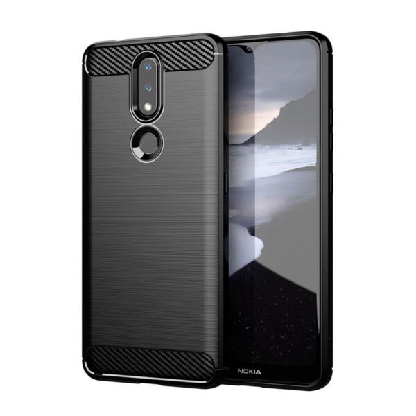 

Накладка Lenuo Carbon Fiber для Nokia 2.4 Black