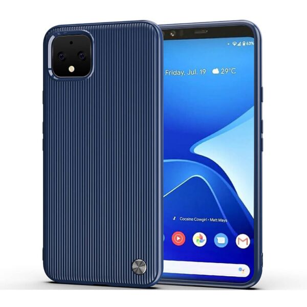 

Чехол Lenuo Fashion для Google Pixel 4 Navy Blue