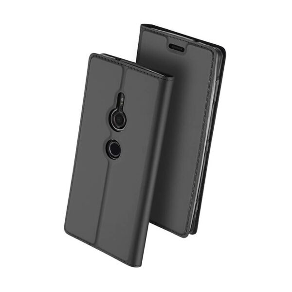 

Чехол-книжка DZgogo Iskin для Sony Xperia XZ2 Compact H8324 Небесно-серая