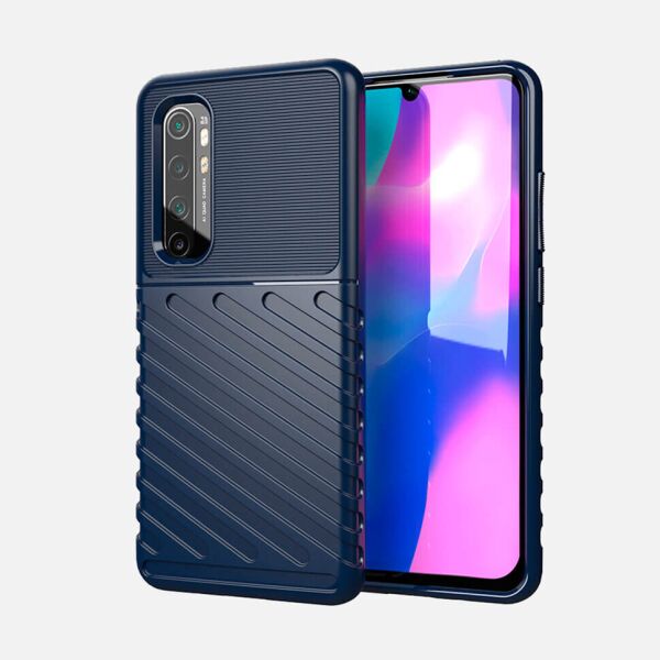 

Чехол Lenuo Thunder для Xiaomi Mi Note 10 Lite Navy Blue