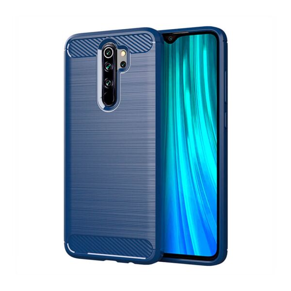 

Накладка Lenuo Carbon Fiber для Redmi Note 8 Pro Navy Blue