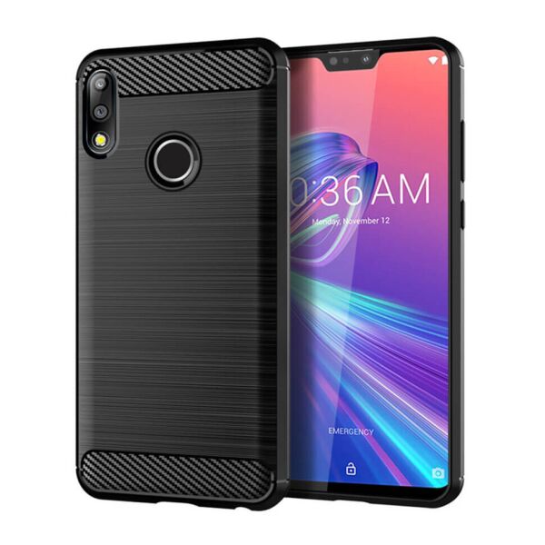 

Чехол Lenuo Carbon Fiber для Asus ZenFone Max M2 (ZB633KL) Black