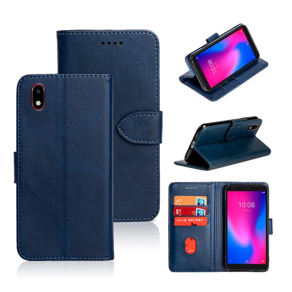 

Чехол-книжка EcoCase Skin Series для ZTE Blade L8 / Blade A3 2019 Blue