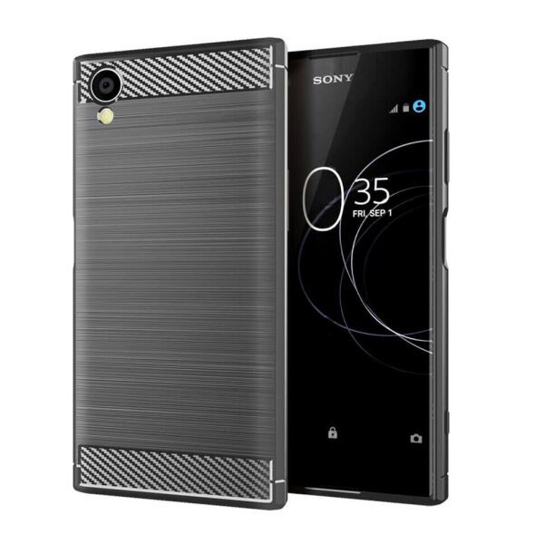 

Чехол Lenuo Carbon Fiber для Sony Xperia XA1 Ultra G3212 Gray