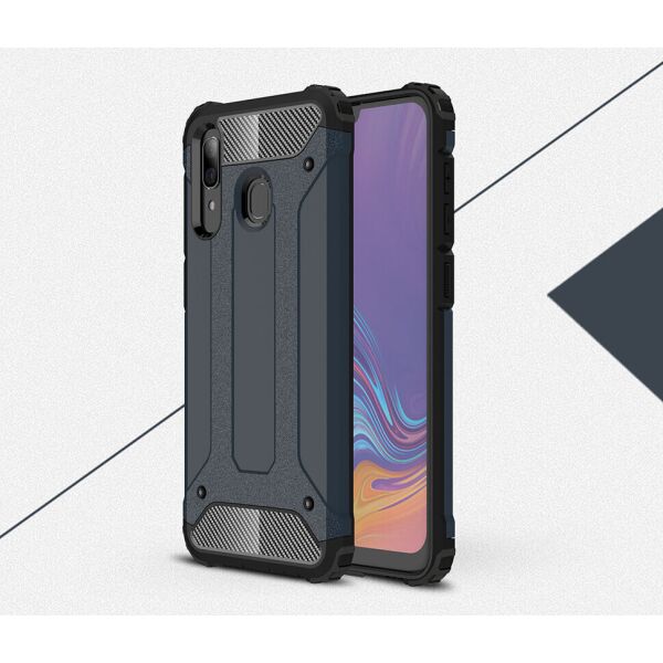 

Чехол Lenuo Armor для Samsung Galaxy A20 / Galaxy A30 Navy Blue
