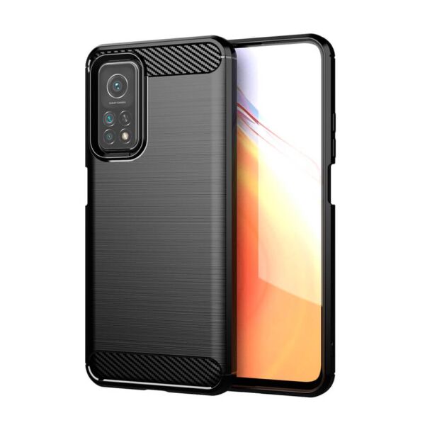 

Чехол Lenuo Carbon Fiber для Xiaomi Mi 10T Pro Black