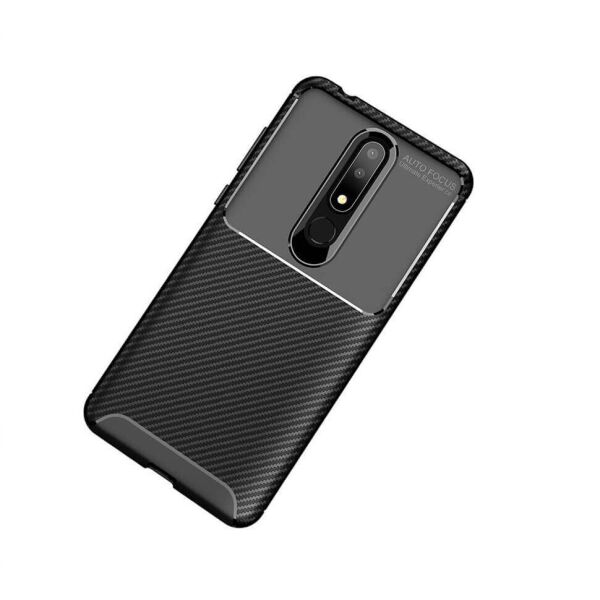 

Чехол Lenuo Anti-Fall для Nokia 6.1 Plus / Nokia X6 Black