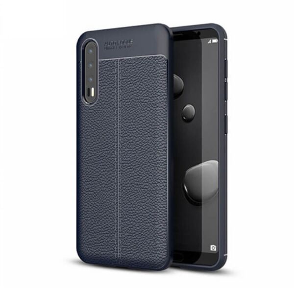 

Чехол Lenuo Skin Series для Huawei P20 Pro Navy Blue