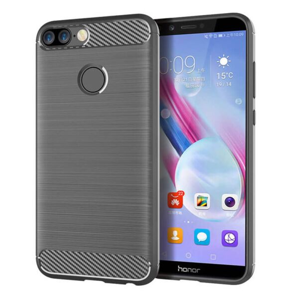

Чехол Lenuo Carbon Fiber для Honor 9 Lite Gray