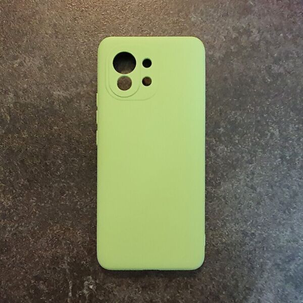 

Чехол Liquid Silicone Cover для Xiaomi Mi 11 Matcha Green