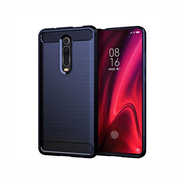 

Накладка Lenuo Carbon Fiber для Xiaomi Mi 9T / Mi 9T Pro Navy Blue