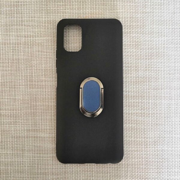 

Чехол Shell Mate с Синим кольцом для ZTE Blade V2020 Smart Black