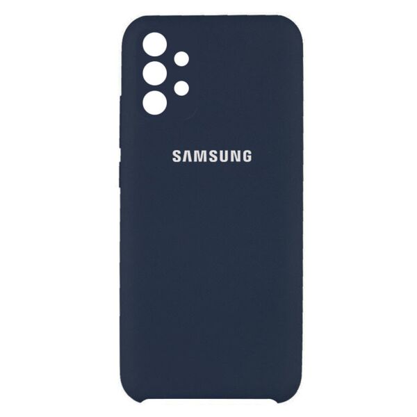 

Чехол Silicone Cover Full Camera (AAA) для Samsung Galaxy A32 4G Midnight Blue