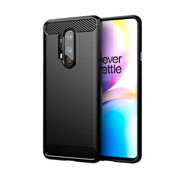 

Чехол Lenuo Carbon Fiber для OnePlus 8 Pro Black