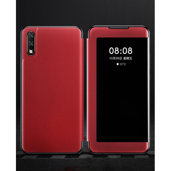 

Чехол-книжка EcoCase Skin Series для Huawei P Smart Pro / Honor 9X Pro (Kirin 810) Красная