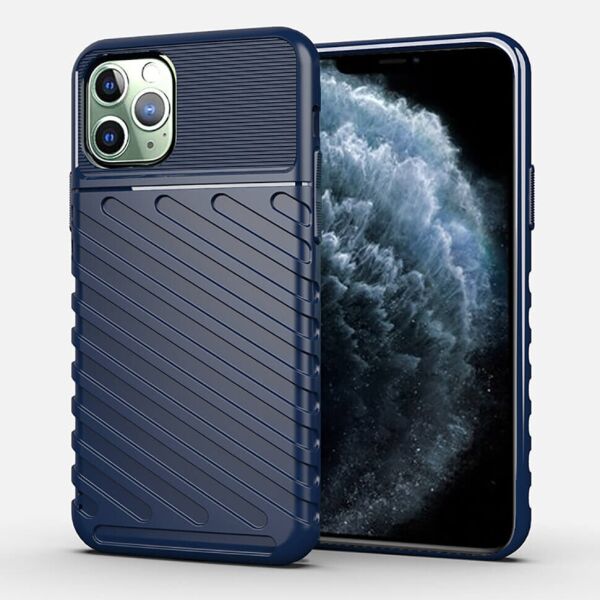 

Чехол Lenuo Thunder для Apple iPhone 11 Pro Max Navy Blue