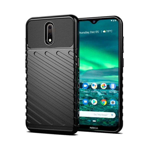 

Чехол Lenuo Thunder для Nokia 2.3 Black