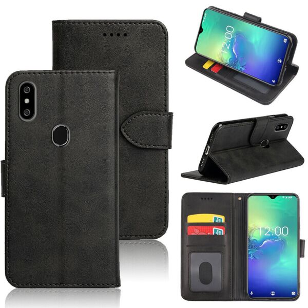 

Чехол-книжка EcoCase Skin Series для Oukitel C15 Pro Black