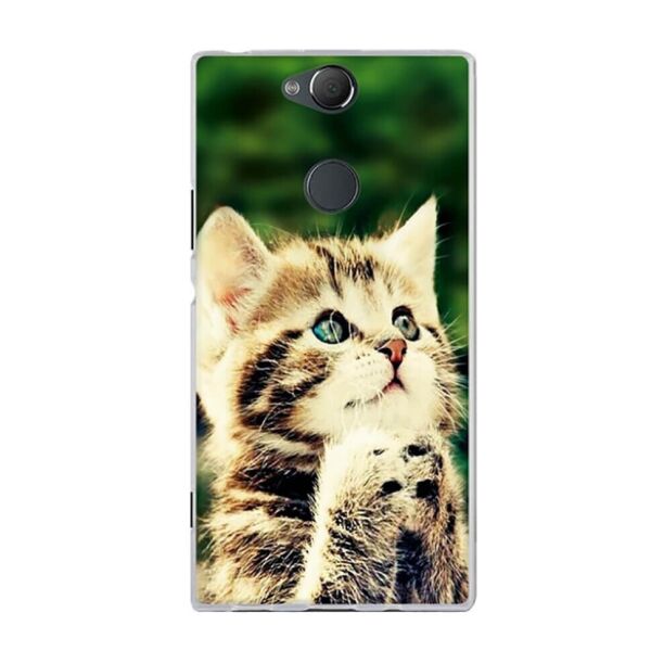 

Чехол Shell для Sony Xperia XA2 Plus H4413 Котейка