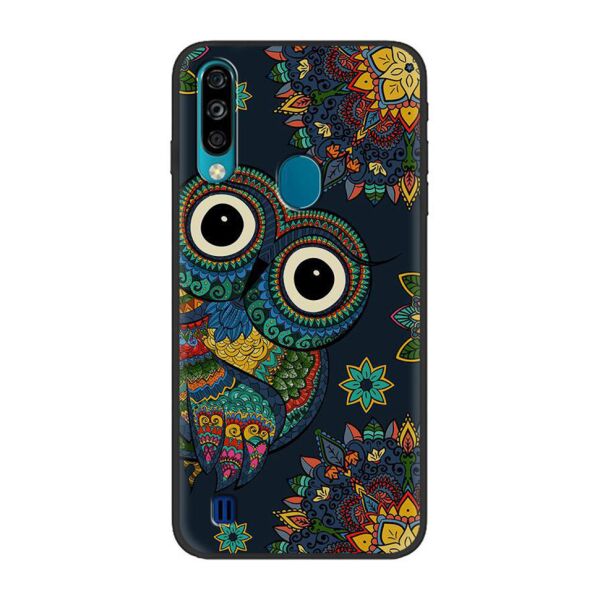 

Чехол Shell Print для ZTE Blade A7 2020 (с вырезом для сканера) Сова
