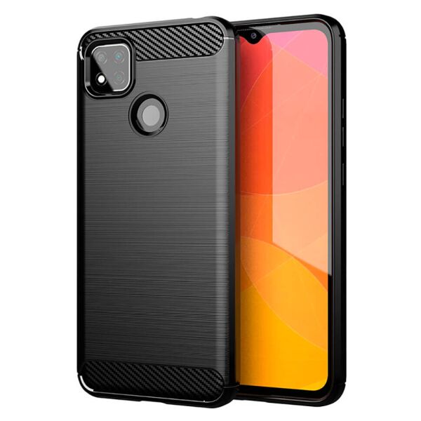 

Чехол Lenuo Carbon Fiber для Redmi 9C Black