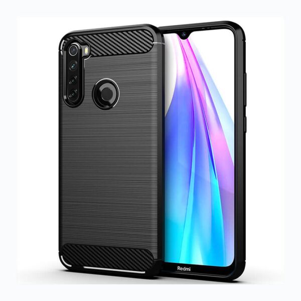 

Чехол Lenuo Carbon Fiber для Redmi Note 8 Black