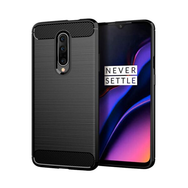 

Чехол Lenuo Carbon Fiber для OnePlus 7 Pro Black