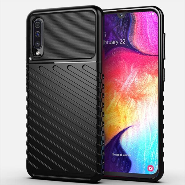 

Чехол Lenuo Thunder для Samsung Galaxy A30s / A50 / A50s A307F/A505F/A507F Black
