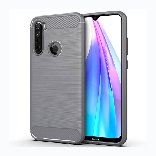 

Чехол Lenuo Carbon Fiber для Redmi Note 8 Gray