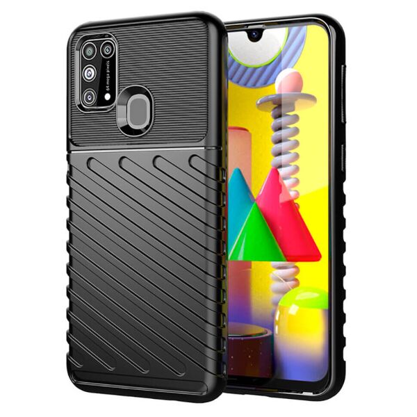 

Чехол Lenuo Thunder для Samsung Galaxy M31 M315F Black