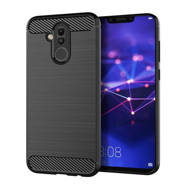 

Чехол Lenuo Carbon Fiber для Huawei Mate 20 Lite Black